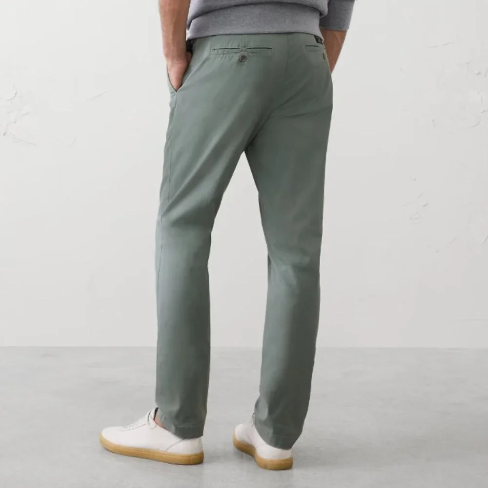 Banana Republic Men's Skinny Lived-In Chino, Grey Succulent, 30x30, EUC